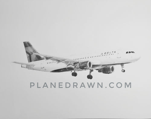 Delta Air Lines Airbus A320 11