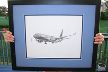 Southwest Airlines 737-800 11x14 Archival Print